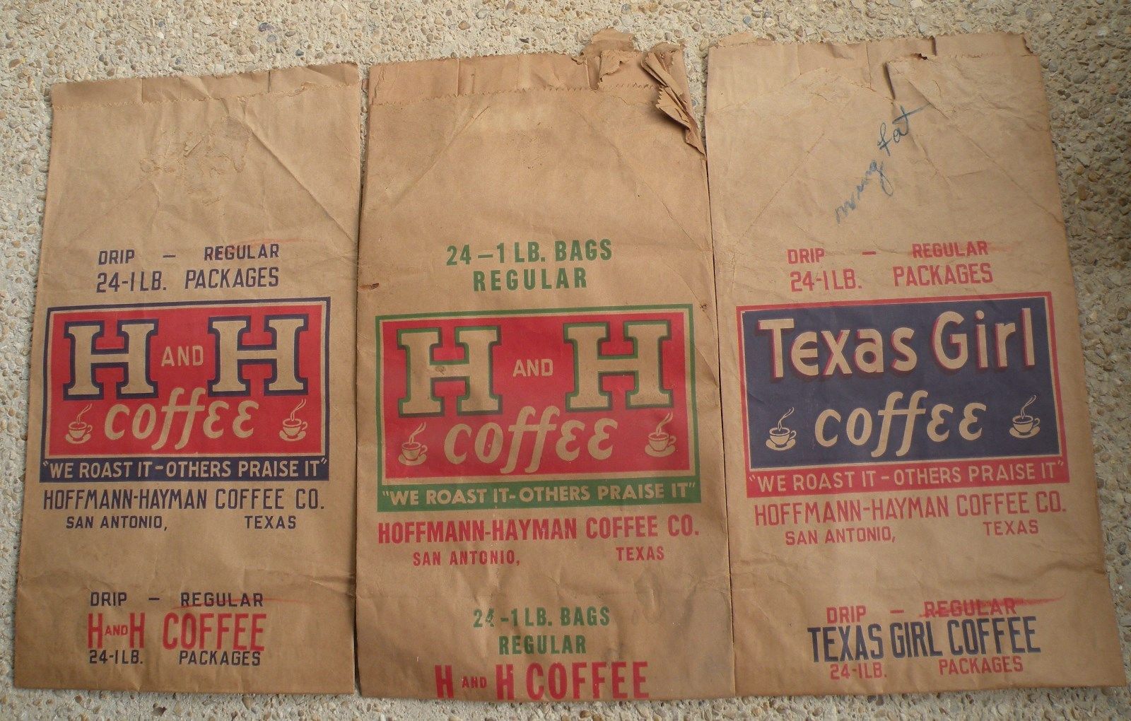 Texas Girl Sacks for 24 x 1lbs Coffee Bags